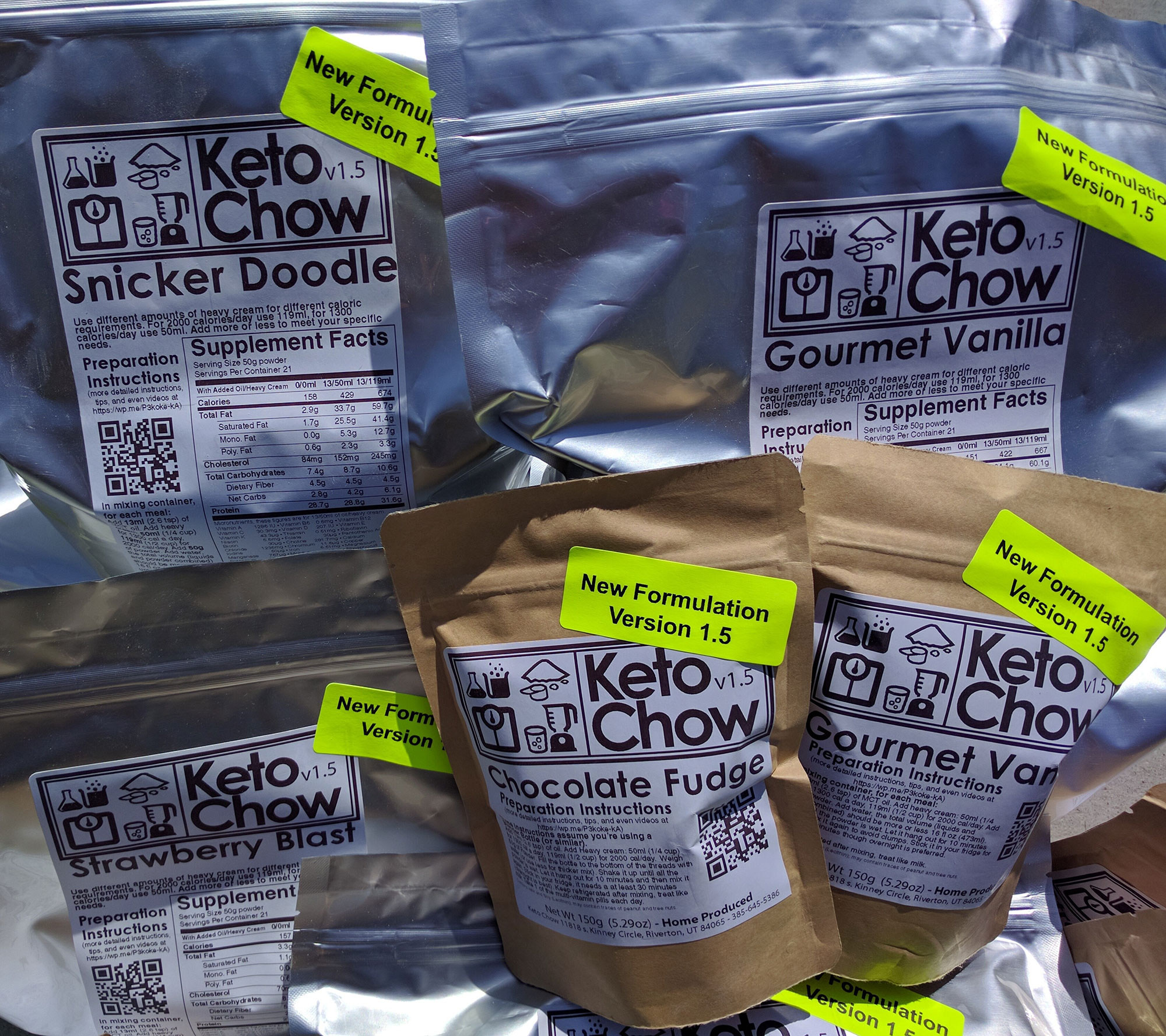 Keto Chow 1.5 status update